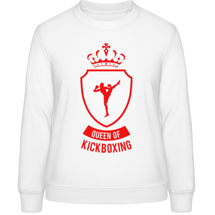 Queen of Kickboxing Women Sweatshirt contain pic