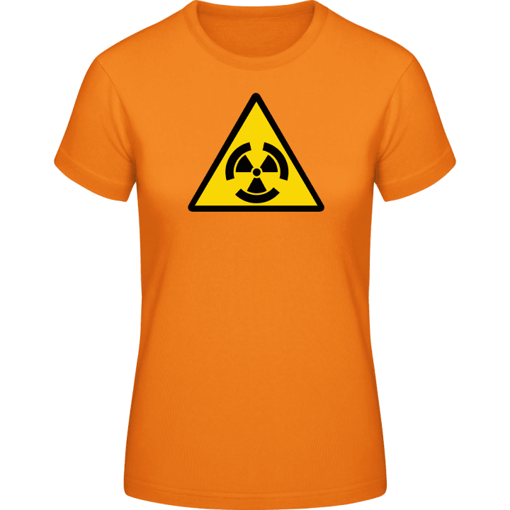 Radioactive Danger T-skjorte for kvinner contain pic