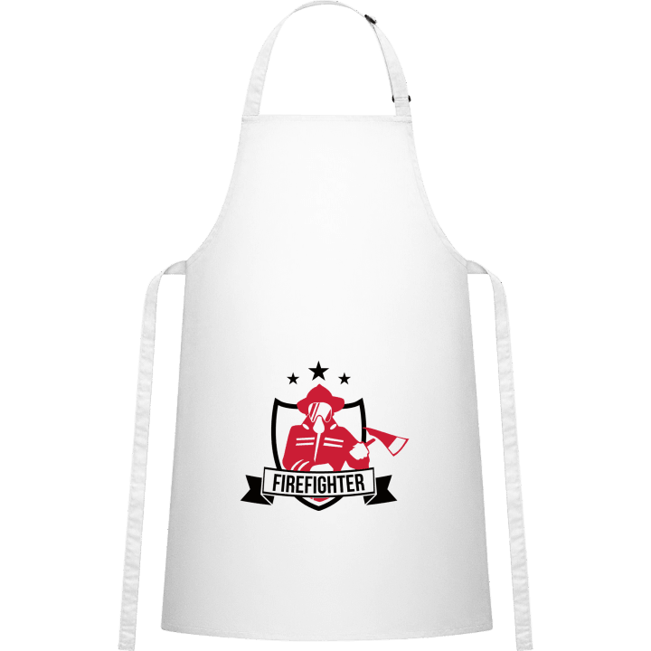 Firefighter Logo Kitchen Apron contain pic
