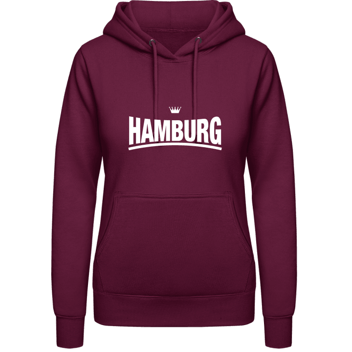 Hamburg Sudadera con capucha para mujer contain pic