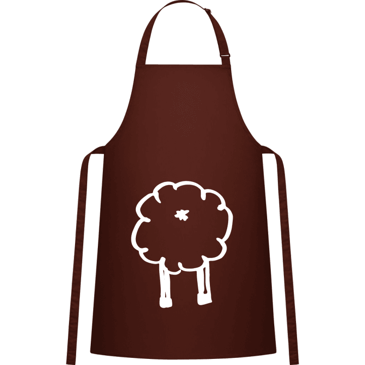 Sheep From Behind Kitchen Apron contain pic