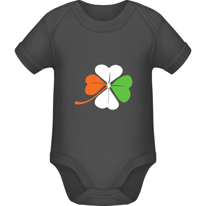 Irish Cloverleaf Baby Romper contain pic
