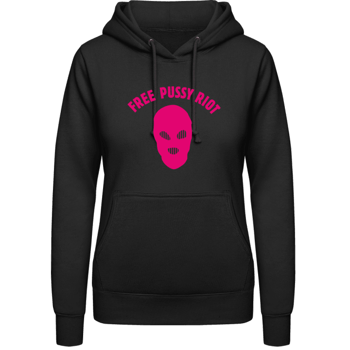 Free Pussy Riot Mask Hoodie för kvinnor contain pic