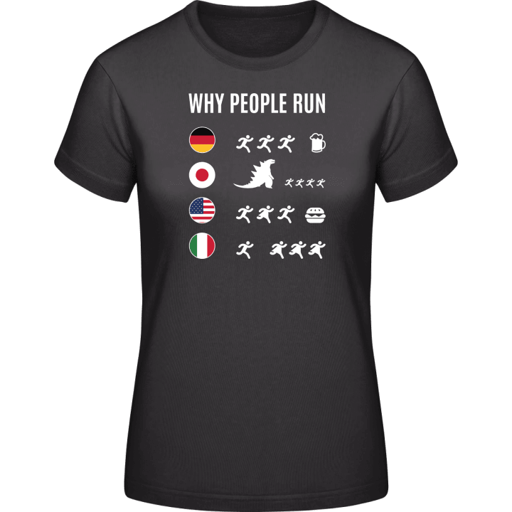 Why People Run T-skjorte for kvinner 0 image
