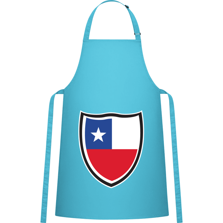 Chile Flag Shield Delantal de cocina contain pic
