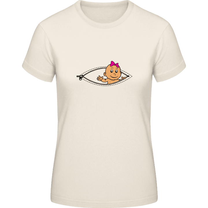 Baby Girl Coming Out Women T-Shirt 0 image