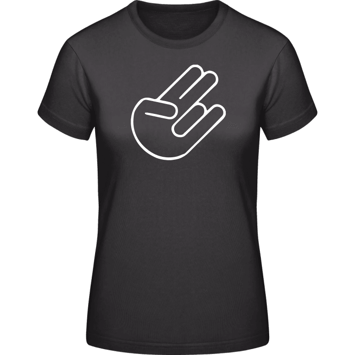 Shocker Hand T-skjorte for kvinner contain pic