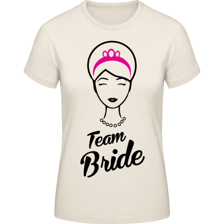 Bride Team Pink Crown Vrouwen T-shirt 0 image