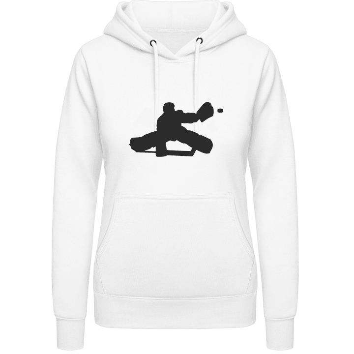 Ice Hockey Keeper Sweat à capuche pour femme contain pic