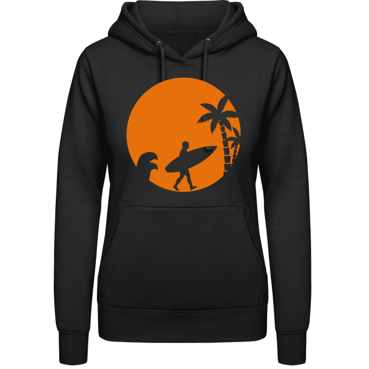 Surfer Paradise Women Hoodie contain pic