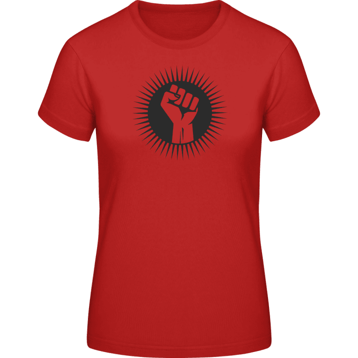 Fist Of Revolution T-shirt för kvinnor contain pic
