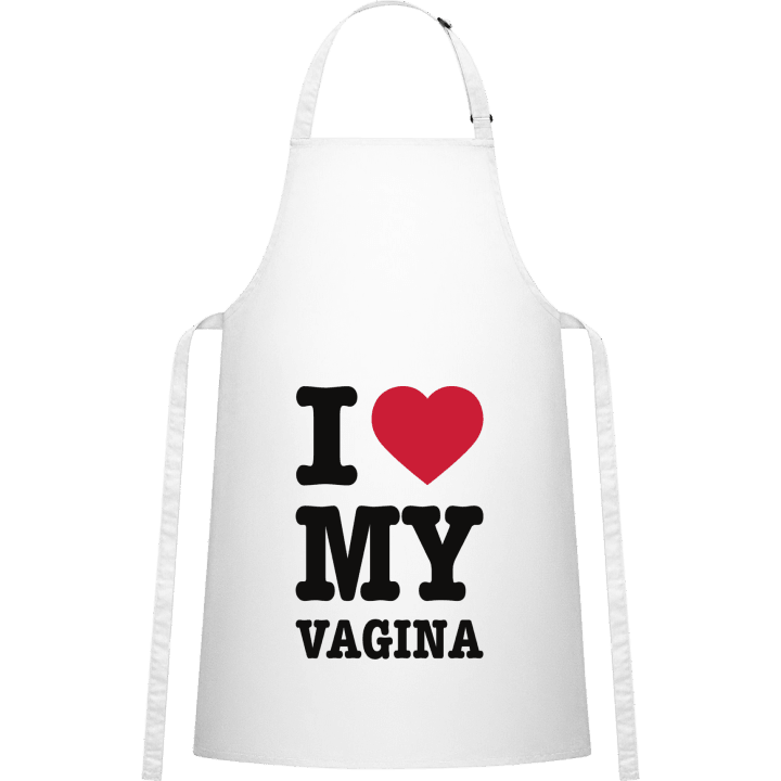 I Love My Vagina Delantal de cocina contain pic
