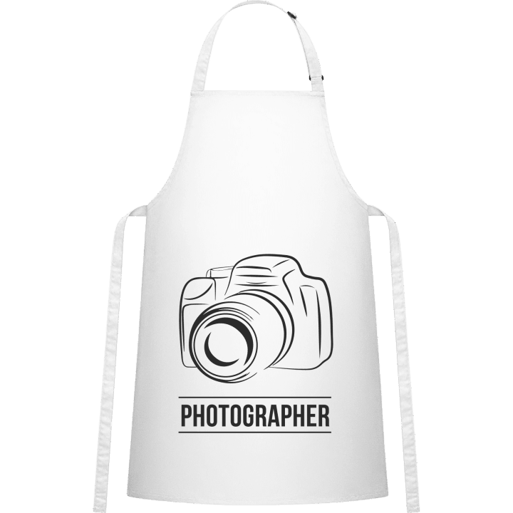 Photographer Cam Delantal de cocina contain pic