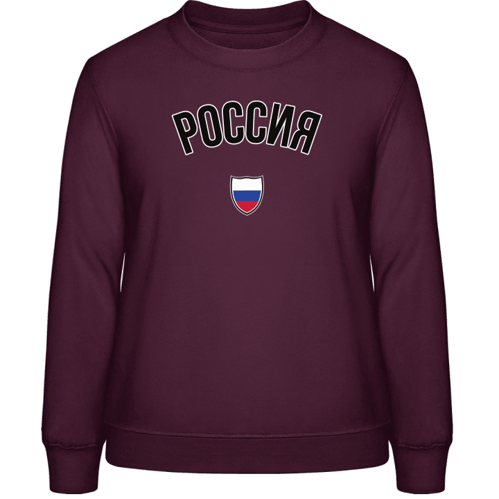 RUSSIA Flag Fan Frauen Sweatshirt 0 image