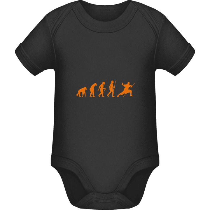 Kung Fu Evolution Baby Romper contain pic