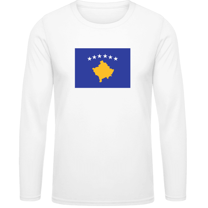 Kosovo Flag Shirt met lange mouwen contain pic