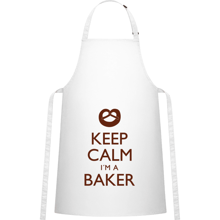 Keep Calm I'm A Baker Delantal de cocina contain pic