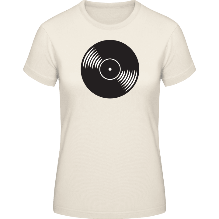 Vinyl Record Vrouwen T-shirt contain pic