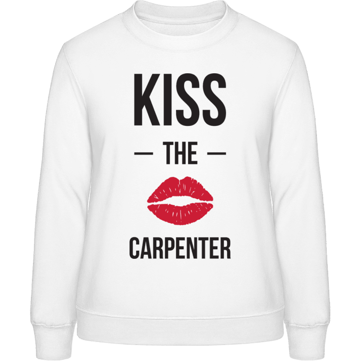 Kiss The Carpenter Sweatshirt för kvinnor contain pic