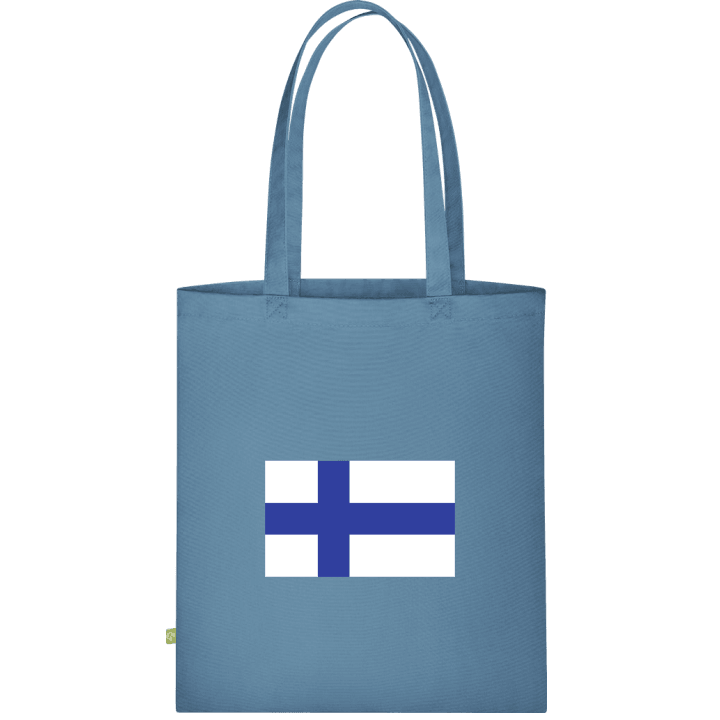 Finland Flag Väska av tyg contain pic