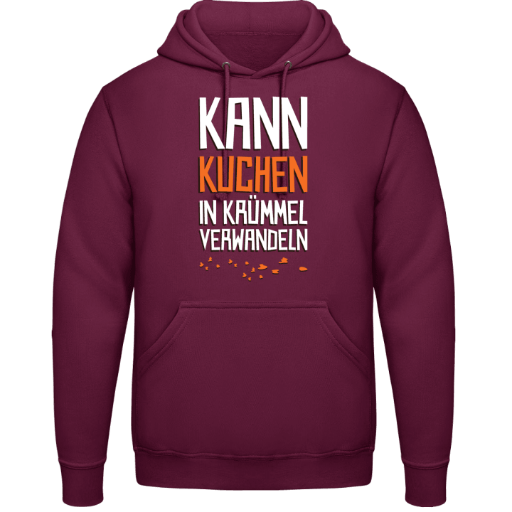 Kann Kuchen in Krümel verwandeln Sweat à capuche contain pic