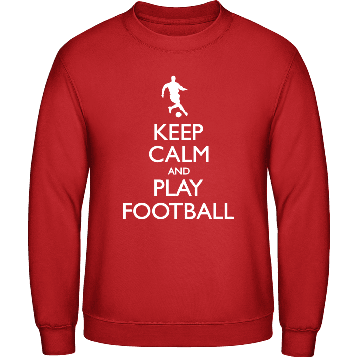Keep Calm Football Sweatshirt contain pic