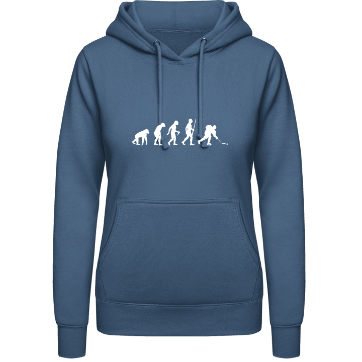 Ice Hockey Player Evolution Sweat à capuche pour femme contain pic