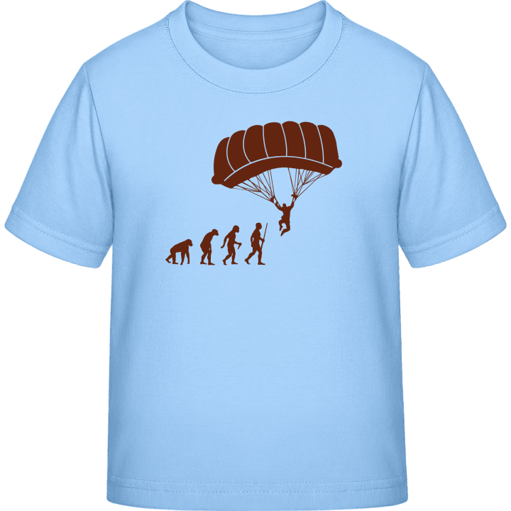 The Evolution of Skydiving T-shirt för barn contain pic
