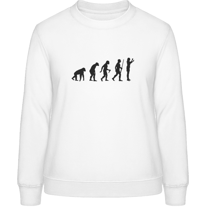 Female Conductor Evolution Sweatshirt för kvinnor contain pic