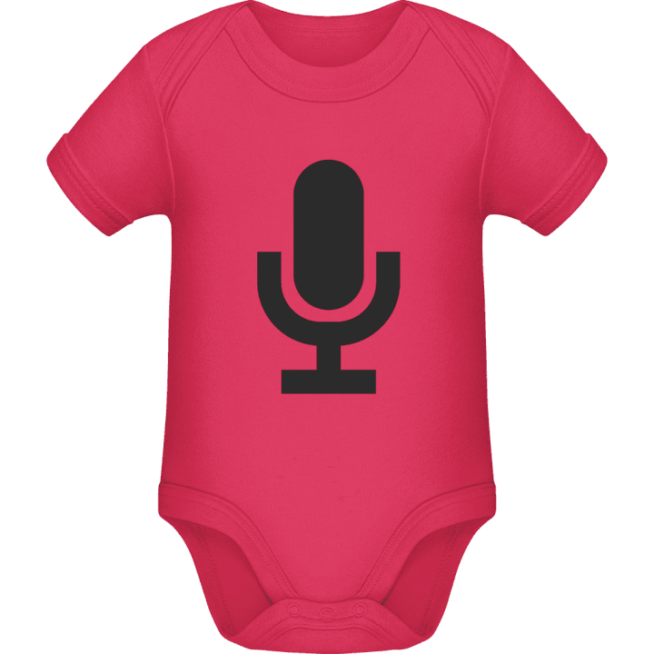 Microphone Baby Romper contain pic
