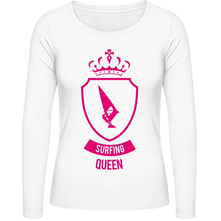 Windsurfing Queen T-shirt à manches longues pour femmes contain pic