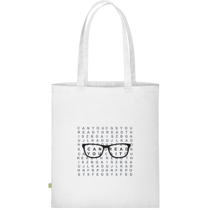 Eye Test Stofftasche contain pic