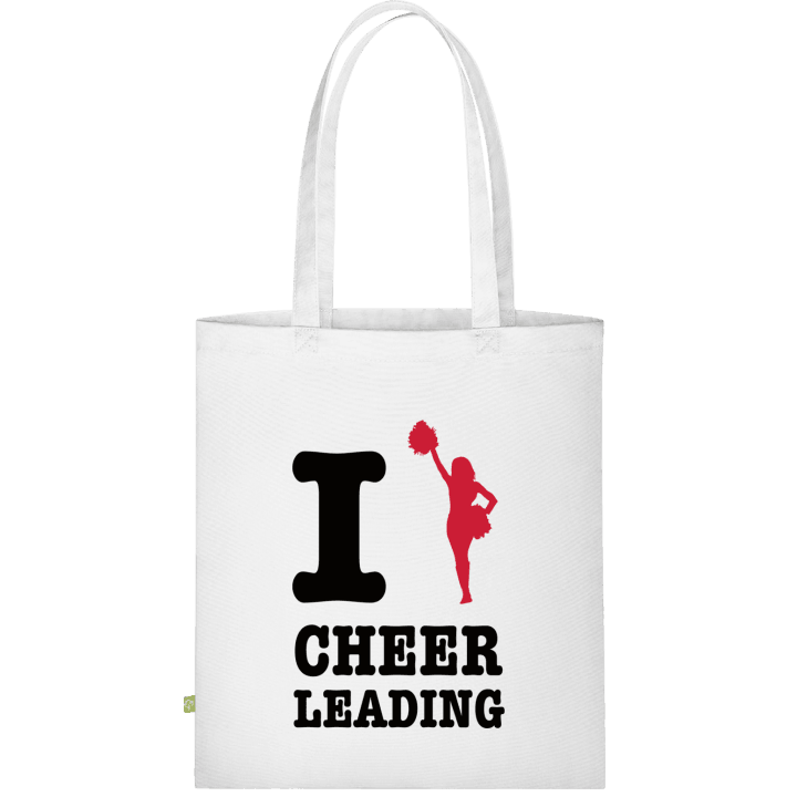 I Love Cheerleading Väska av tyg contain pic