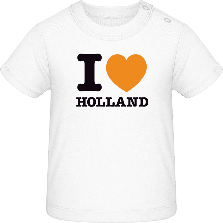 I love Holland T-shirt för bebisar contain pic