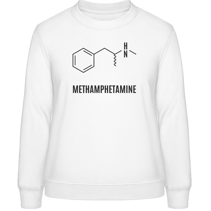Methamphetamine Formula Sweatshirt för kvinnor contain pic