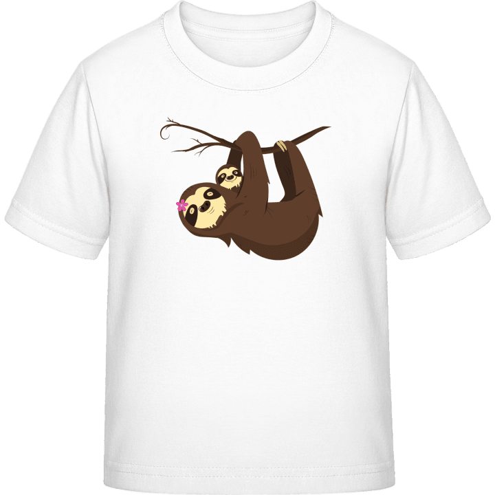 Mama Sloth With Baby Kinder T-Shirt 0 image