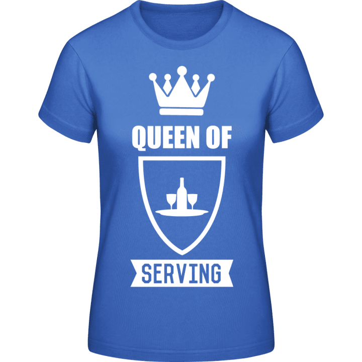 Queen Of Serving T-shirt til kvinder 0 image