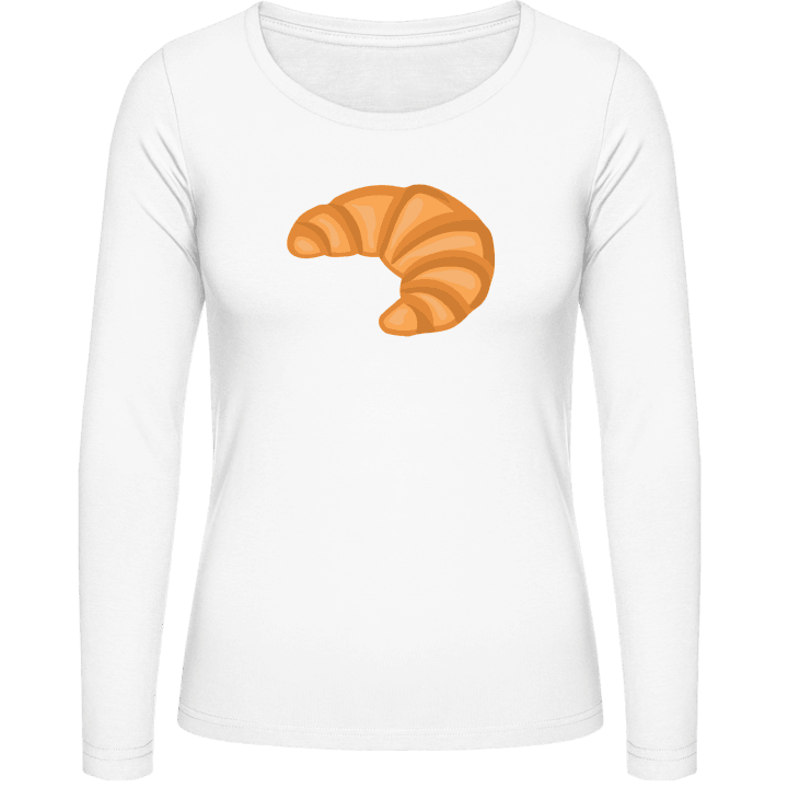 Croissant Frauen Langarmshirt contain pic
