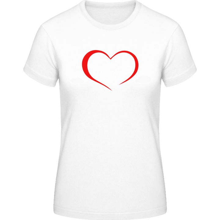 Heart Logo T-skjorte for kvinner 0 image