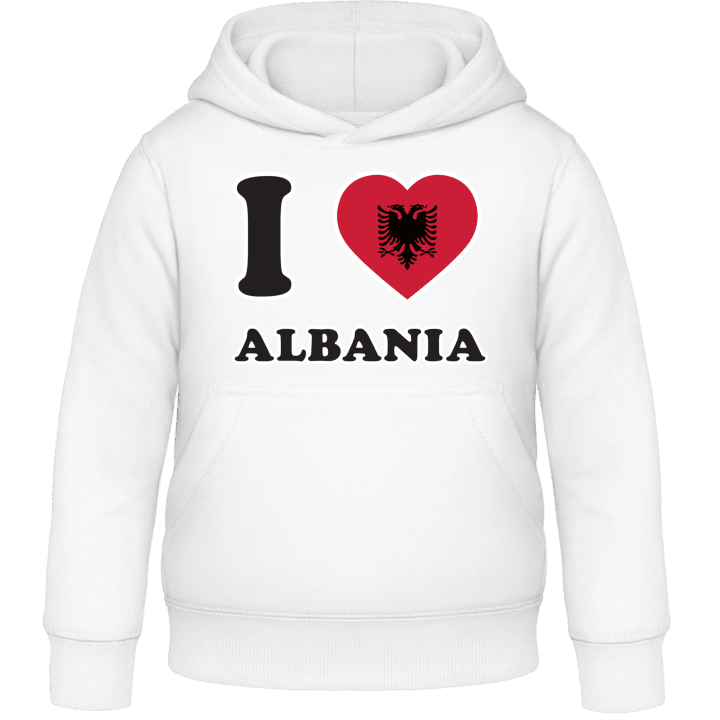 I Love Albania Kinder Kapuzenpulli 0 image