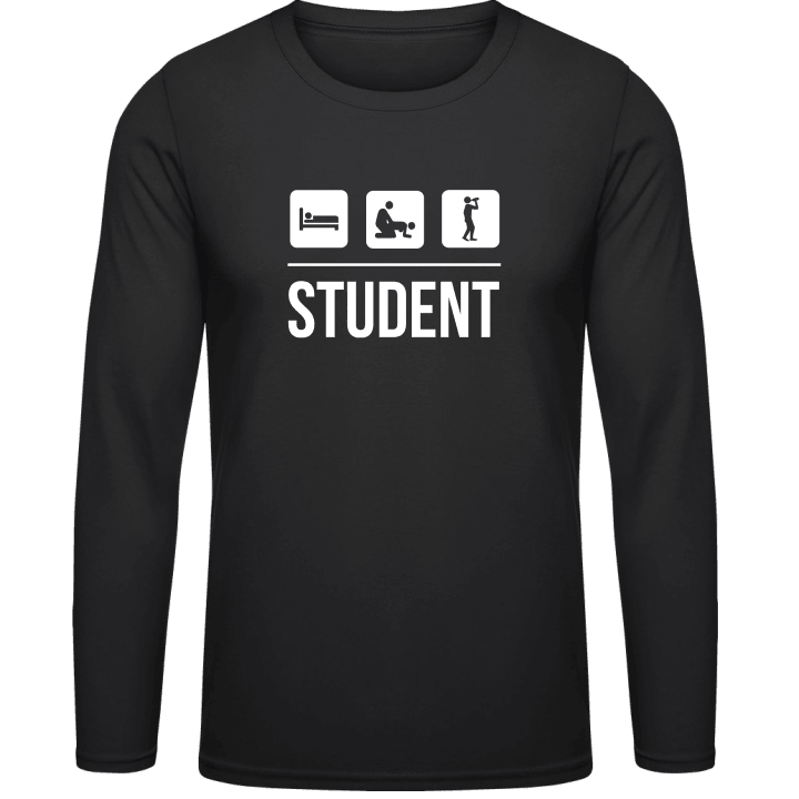 Student Langarmshirt contain pic