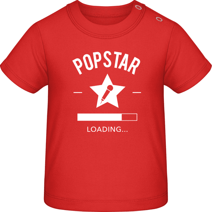 Popstar loading T-shirt för bebisar contain pic