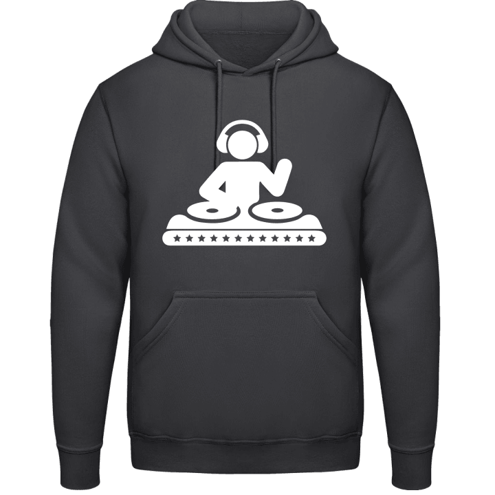 DJ on Turntables Hoodie contain pic
