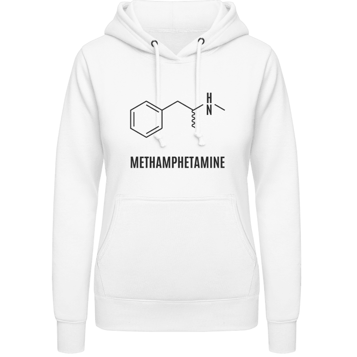Methamphetamine Formula Felpa con cappuccio da donna contain pic