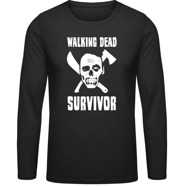 Walking Dead Survivor Langermet skjorte 0 image