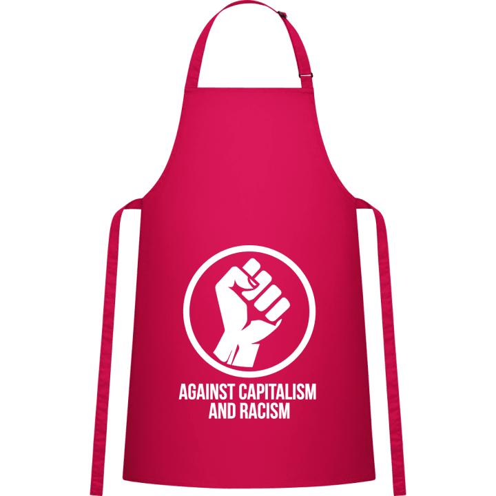 Against Capitalism And Racism Kitchen Apron contain pic