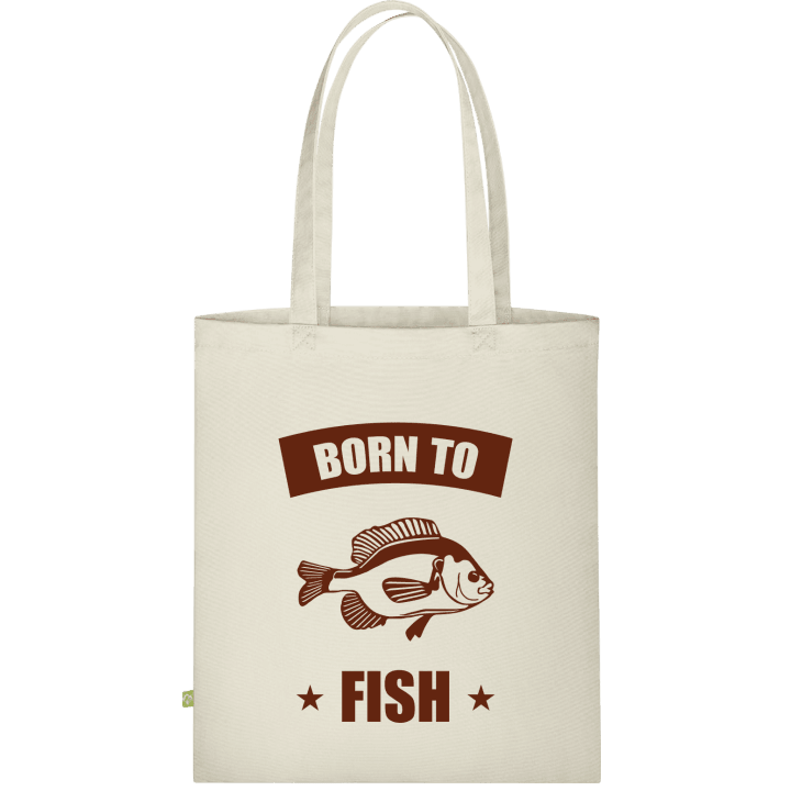 Born To Fish Funny Väska av tyg 0 image
