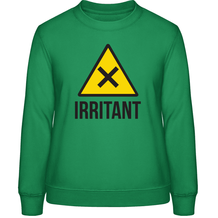 Irritant Warnschild Frauen Sweatshirt 0 image