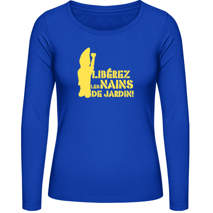 Liberez Les Nains De Jardin Kvinnor långärmad skjorta contain pic