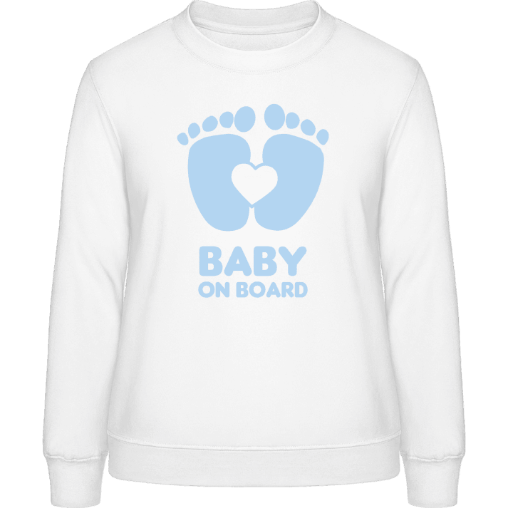 Baby Boy On Board Logo Genser for kvinner 0 image